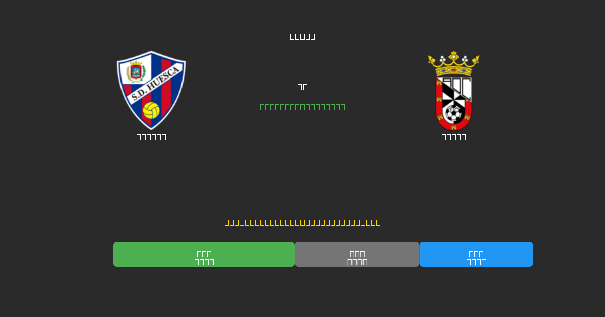 Huesca vs Ceuta - 80%+ dəqiqlik ilə pulsuz AI futbol proqnozları