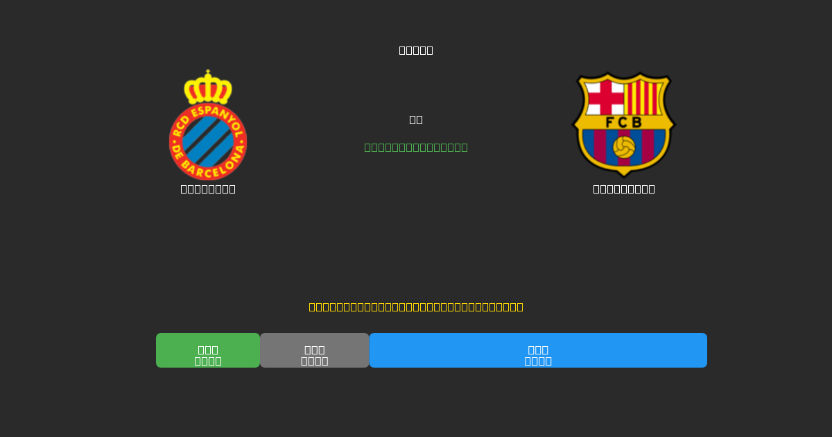 Espanyol vs Barcelona - 80%+ dəqiqlik ilə pulsuz AI futbol proqnozları