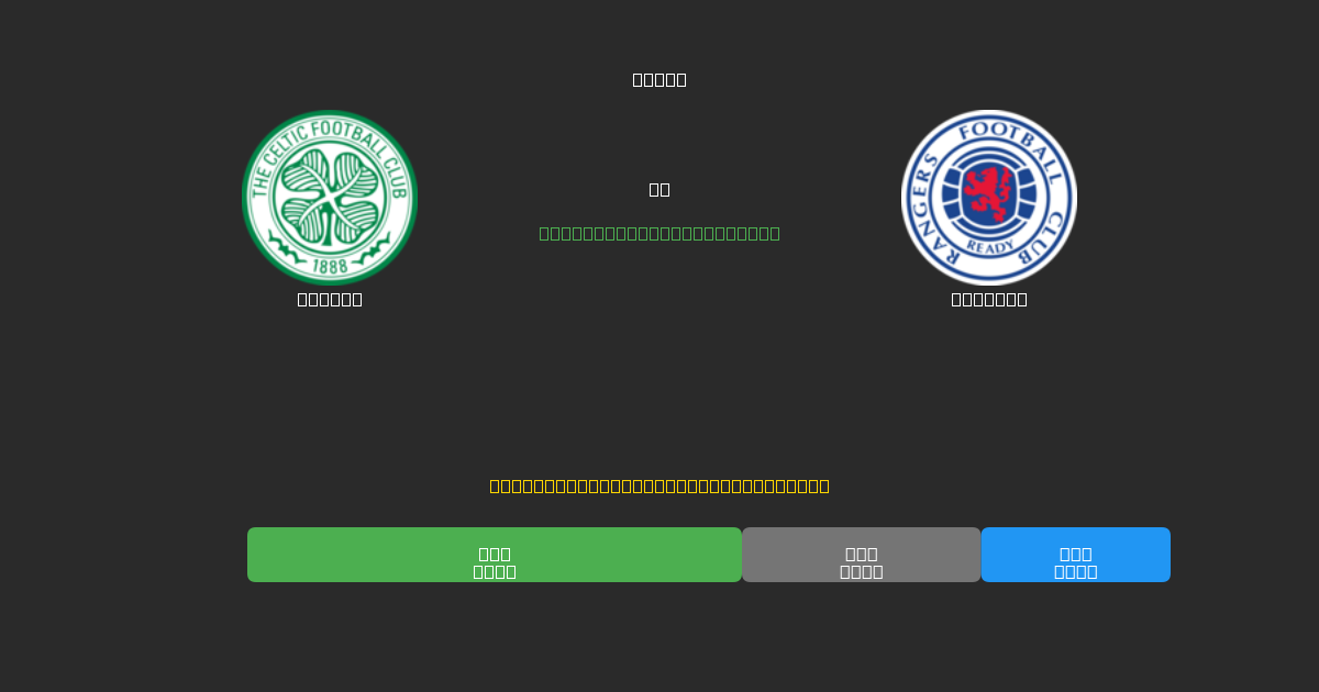 Celtic срещу Rangers - Безплатни AI Футболни Прогнози с 80%+ Точност