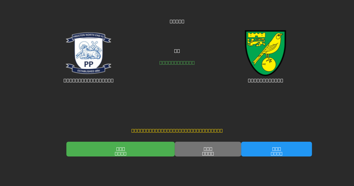 Preston North End vs Norwich City - Bezplatné AI Fotbalové Předpovědi s 80%+ Přesností