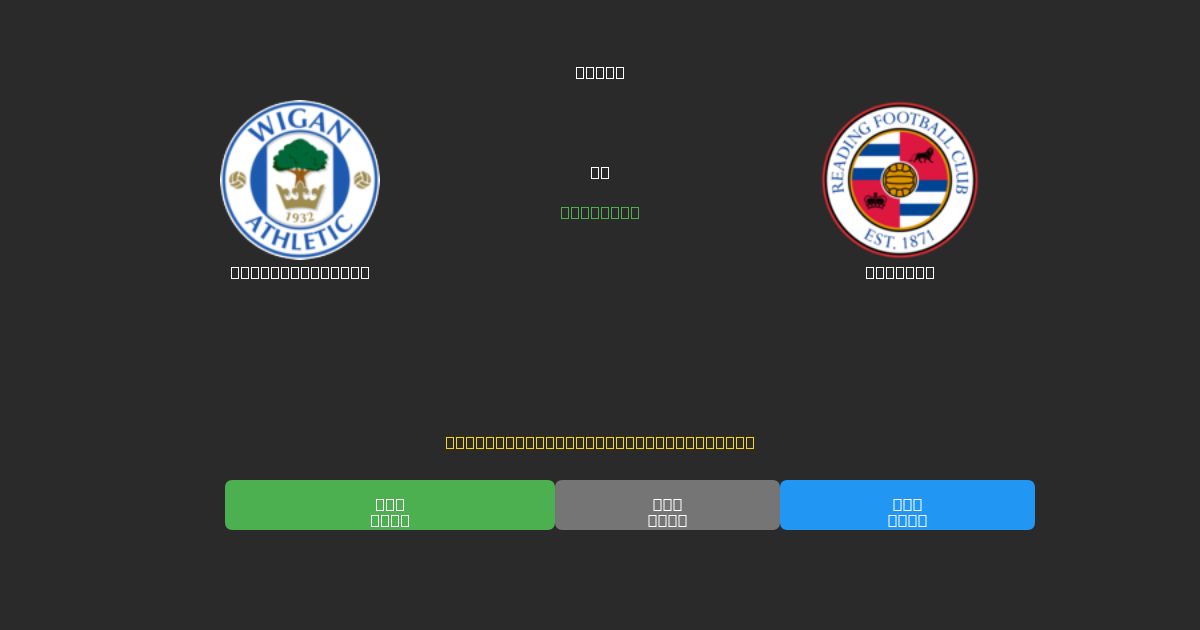 Wigan Athletic vs Reading - Bezplatné AI Fotbalové Předpovědi s 80%+ Přesností