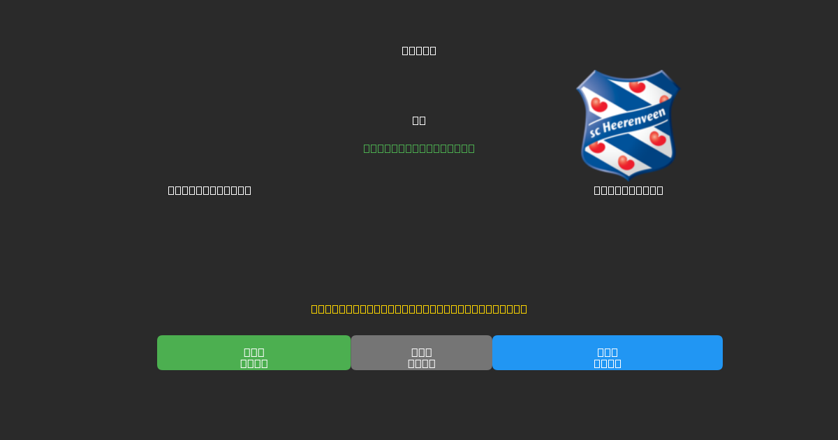 RKC Waalwijk vs Heerenveen - Gratis AI Forudsigelser, Væddemålstips og Odds