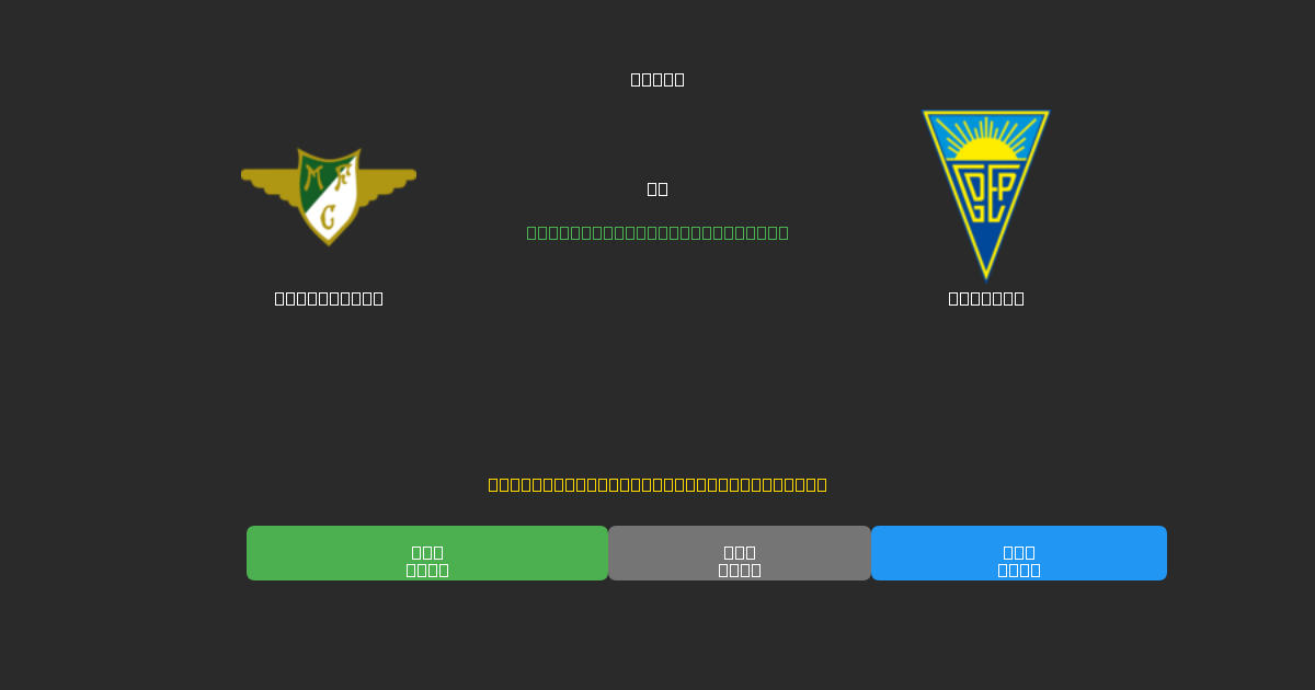 Moreirense vs Estoril - Gratis AI Forudsigelser, Væddemålstips og Odds