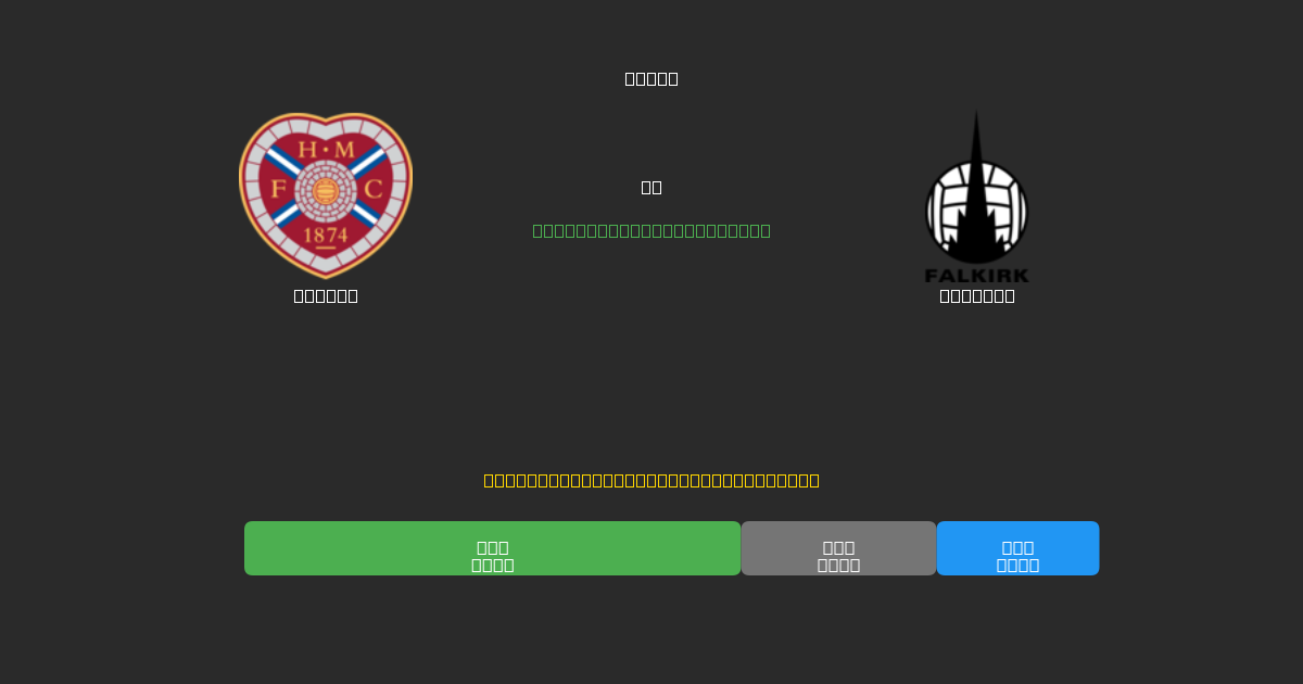 Hearts vs Falkirk - Gratis AI Forudsigelser, Væddemålstips og Odds