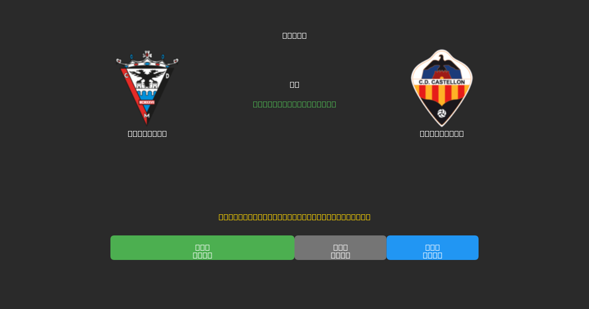 Mirandés vs Castellón - Gratis AI Forudsigelser, Væddemålstips og Odds
