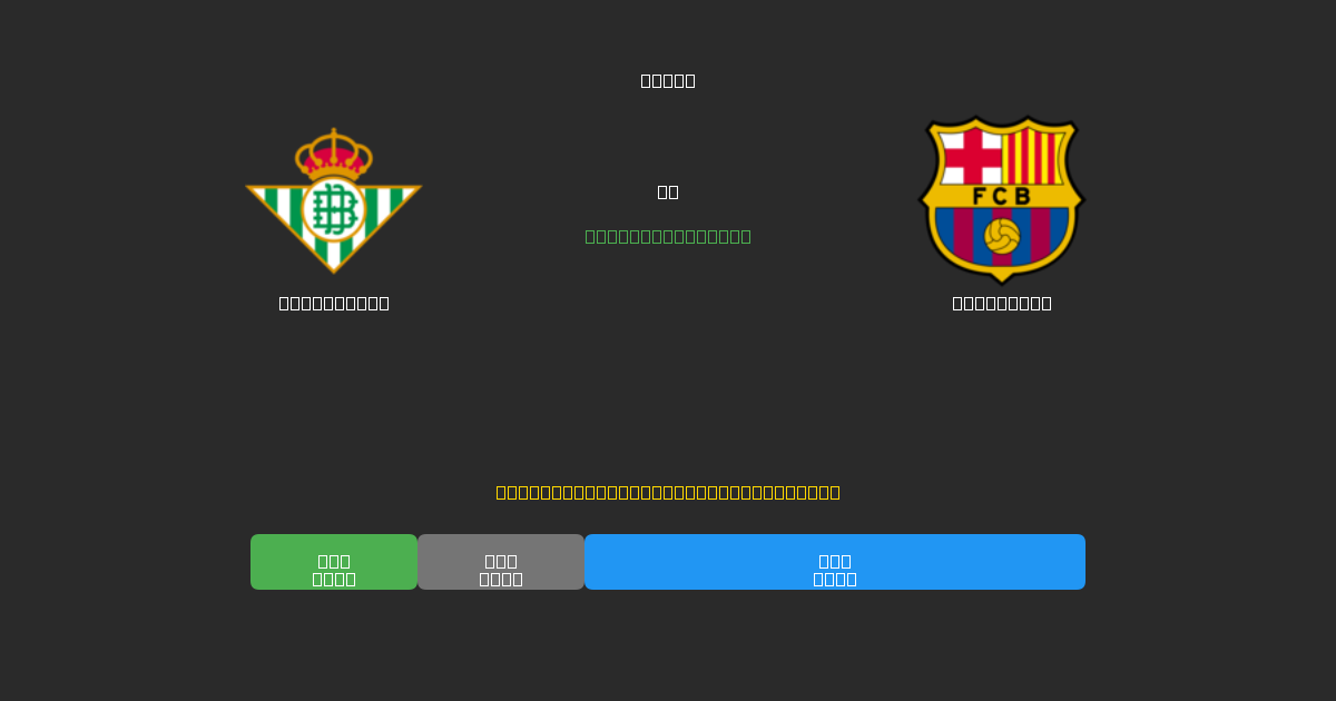 Real Betis vs Barcelona - Gratis AI Fodboldforudsigelser med 80%+ Nøjagtighed