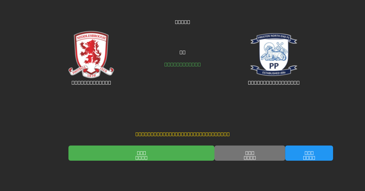 Middlesbrough vs Preston North End - Kostenlose KI Fußballvorhersagen mit 80%+ Genauigkeit