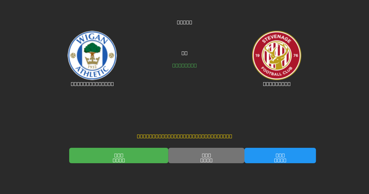 Wigan Athletic vs Stevenage - Kostenlose KI Fußballvorhersagen mit 80%+ Genauigkeit