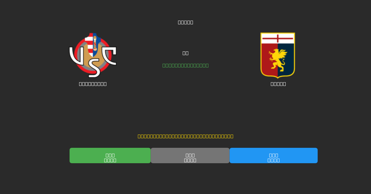 Cremonese vs Genoa - Kostenlose KI Fußballvorhersagen mit 80%+ Genauigkeit