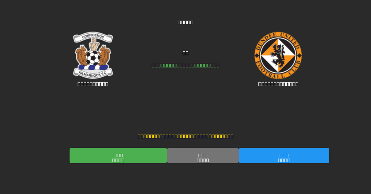 Kilmarnock vs Dundee United - Kostenlose KI Fußballvorhersagen mit 80%+ Genauigkeit