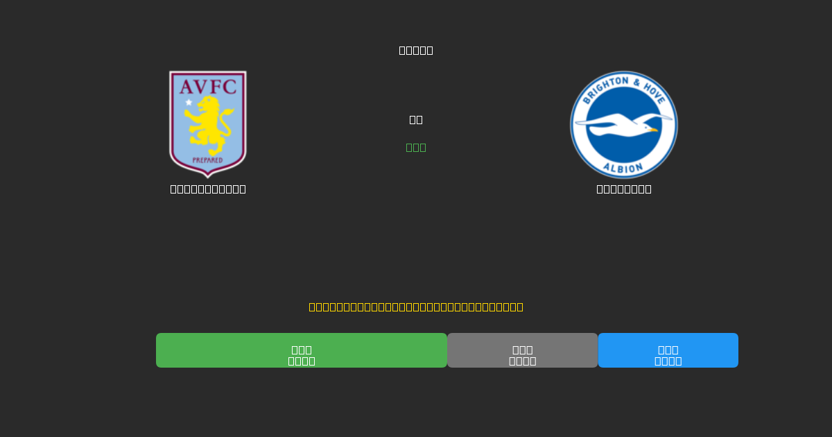 Aston Villa vs Brighton - Free AI Football Predictions with 80%+ Accuracy