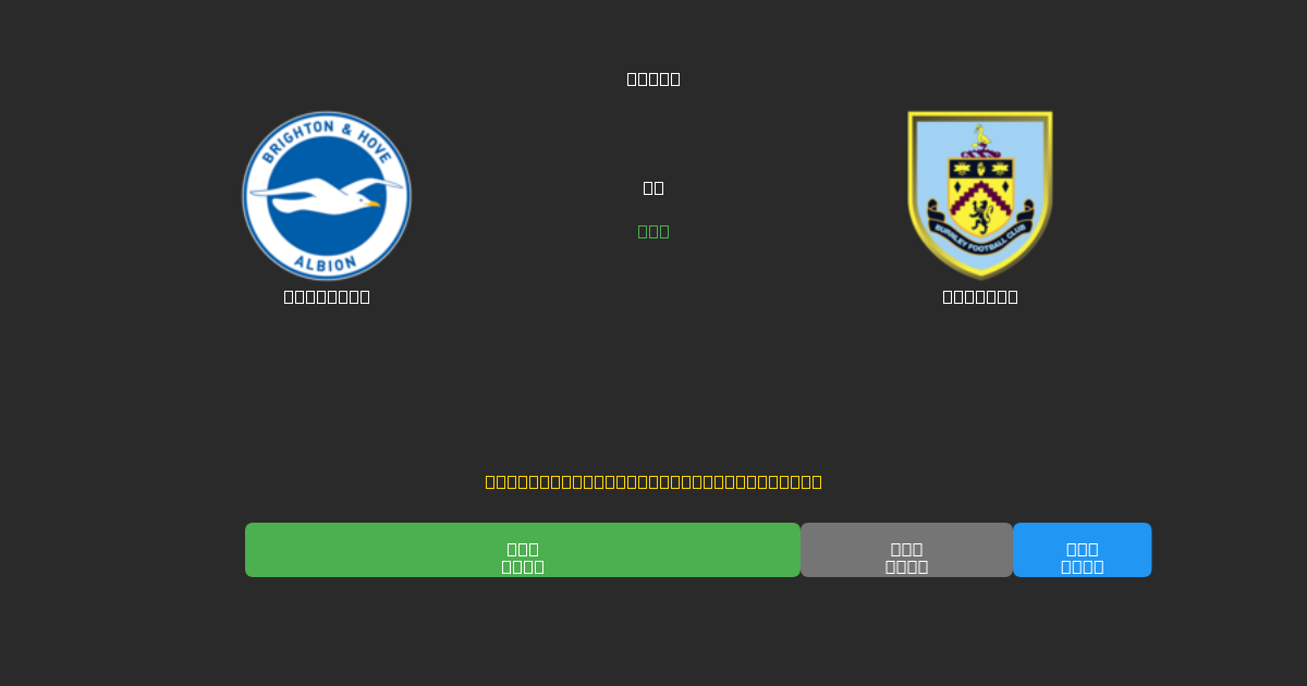 Brighton vs Burnley - Predicciones de Fútbol con IA Gratuitas con 80%+ de Precisión