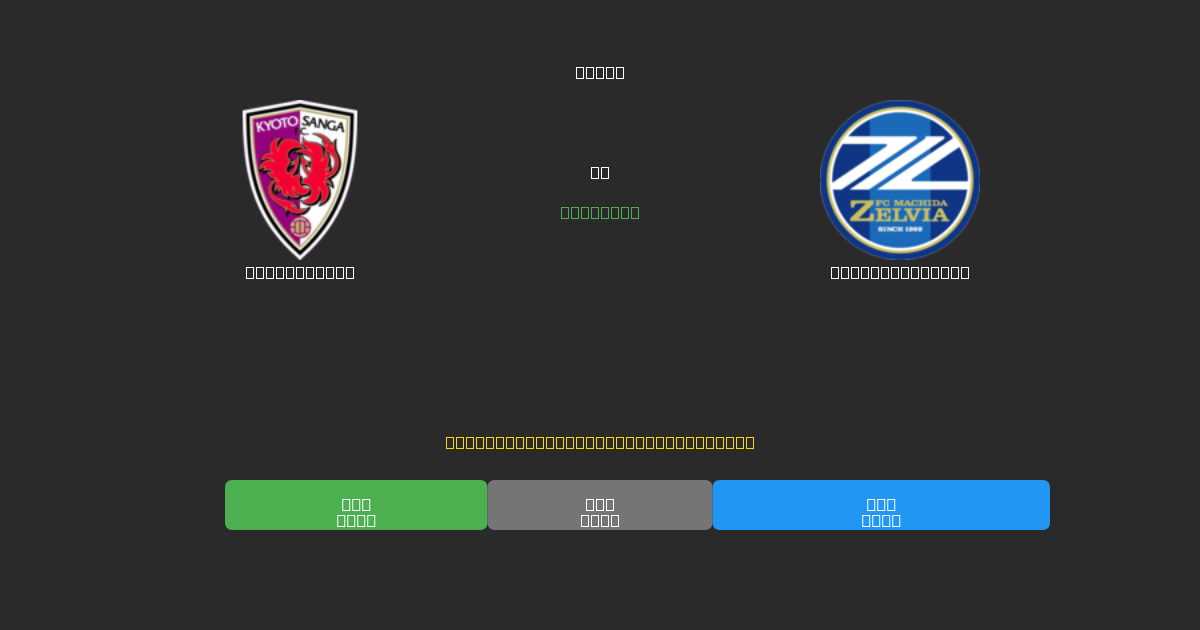 Kyoto Sanga vs Machida Zelvia - Predicciones con IA Gratuitas, Consejos de Apuestas y Cuotas