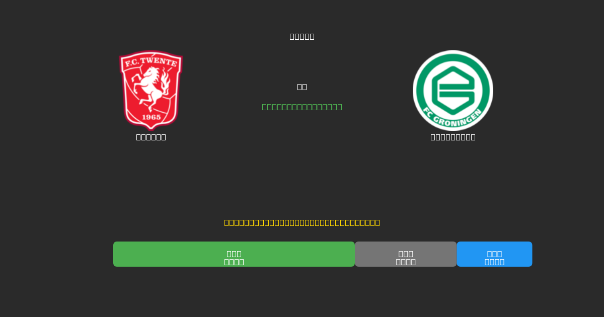 Twente vs Groningen - Predicciones de Fútbol con IA Gratuitas con 80%+ de Precisión