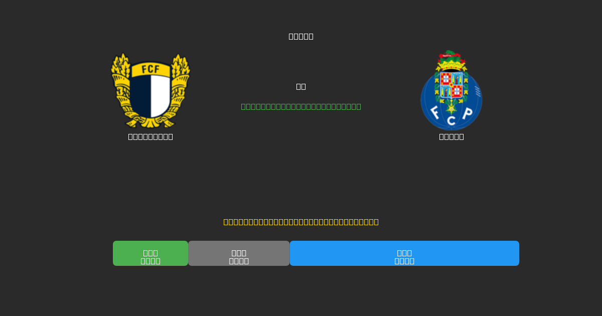 Famalicão vs Porto - Predicciones de Fútbol con IA Gratuitas con 80%+ de Precisión
