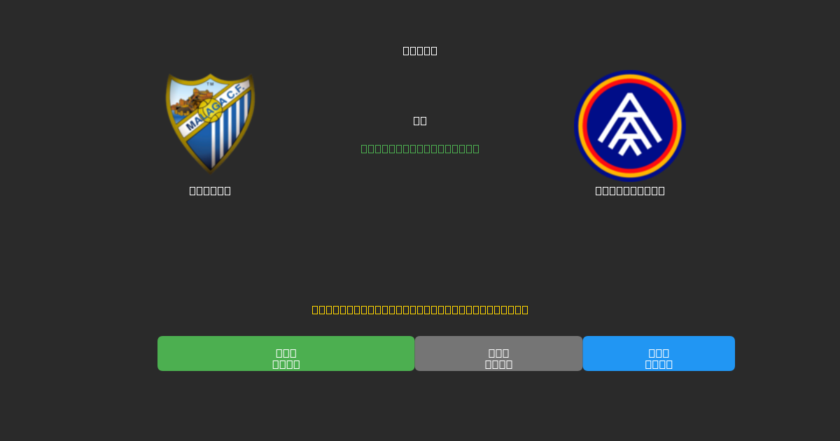Málaga vs FC Andorra - Predicciones de Fútbol con IA Gratuitas con 80%+ de Precisión