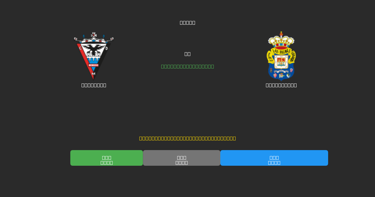 Mirandés vs Las Palmas - Predicciones de Fútbol con IA Gratuitas con 80%+ de Precisión