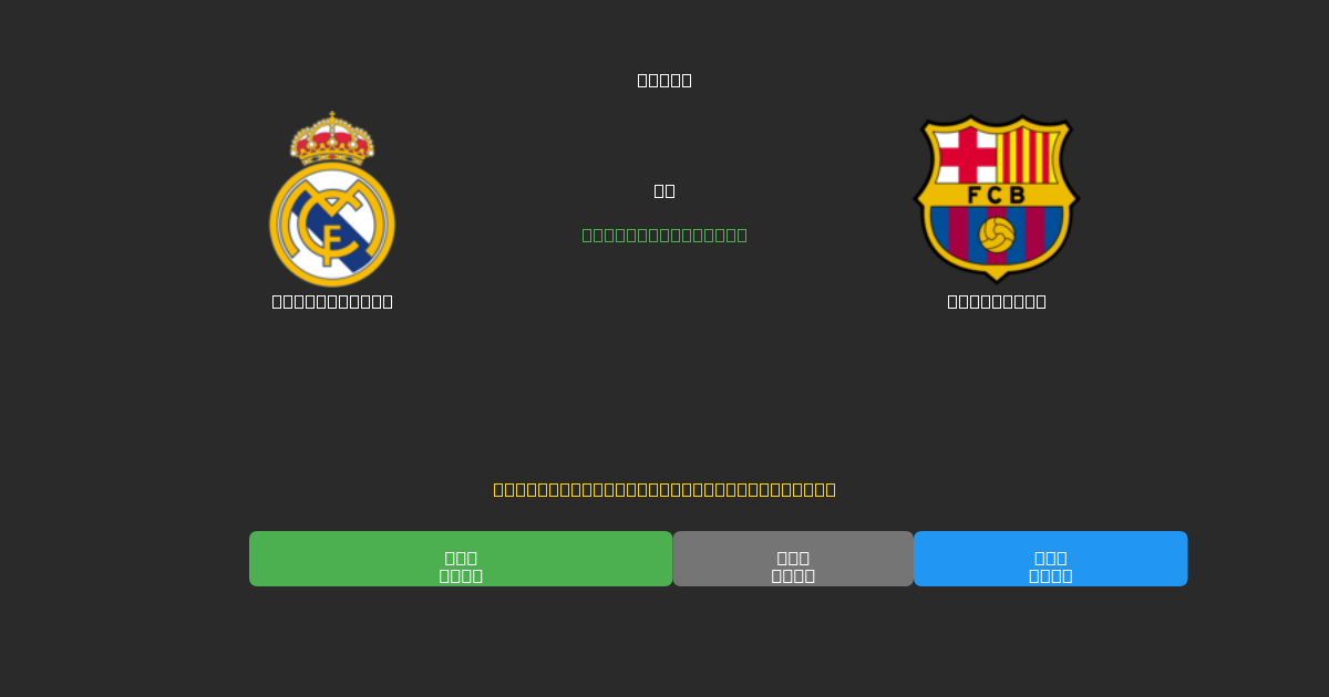 Real Madrid vs Barcelona - Predicciones de Fútbol con IA Gratuitas con 80%+ de Precisión