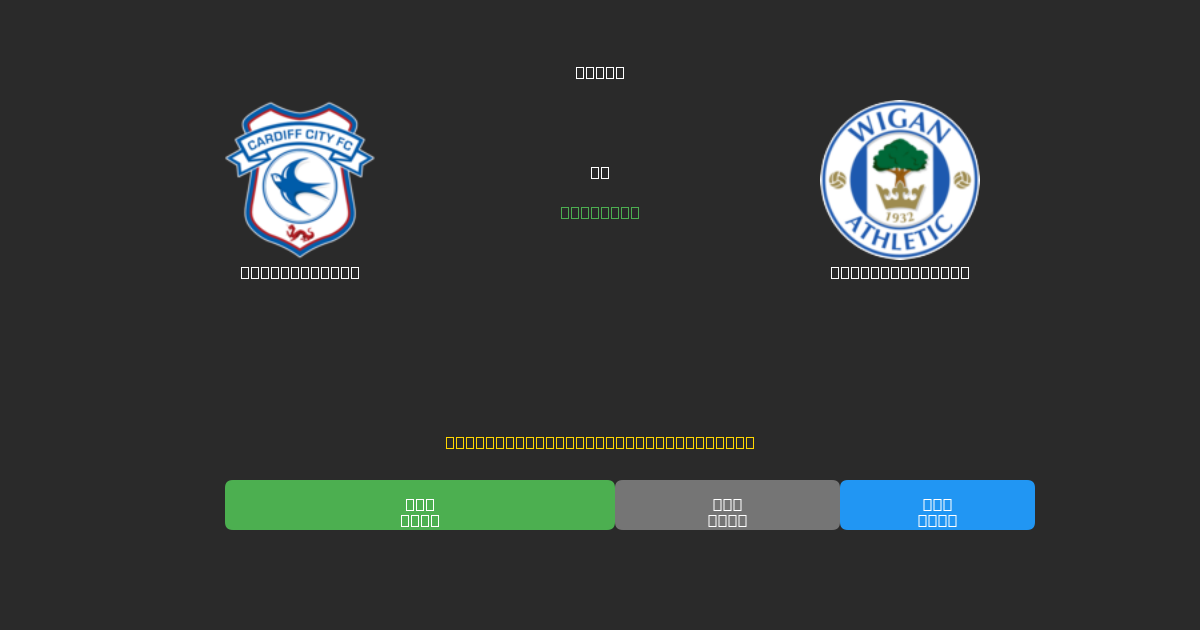 Cardiff City vs Wigan Athletic - Tasuta AI Jalgpalli Ennustused 80%+ Täpsusega