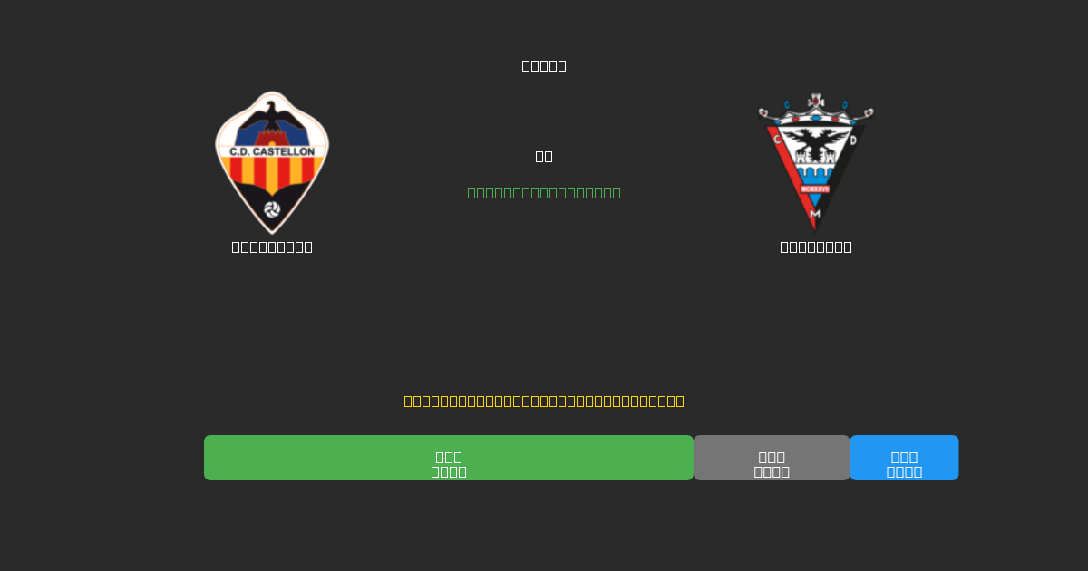 Castellón vs Mirandés - Ilmaiset AI Jalkapalloennusteet 80%+ Tarkkuudella