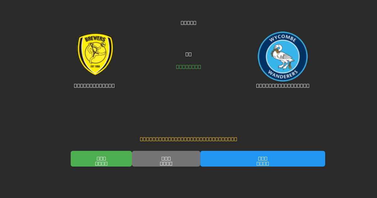 Burton Albion vs Wycombe Wanderers - Prédictions de Football IA Gratuites avec 80%+ de Précision