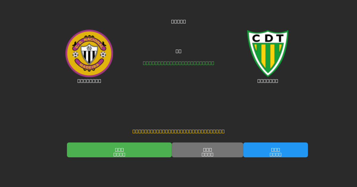 Nacional vs Tondela - Prédictions de Football IA Gratuites avec 80%+ de Précision