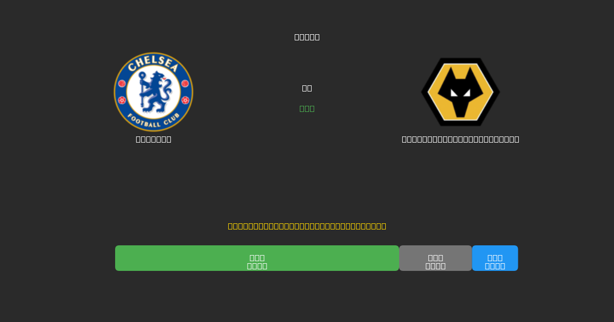 Chelsea vs Wolverhampton Wanderers - Ingyenes AI Futball Előrejelzések 80%+ Pontossággal