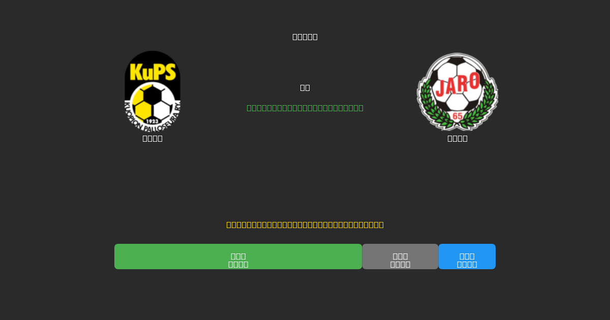KuPS vs Jaro - Ingyenes AI Előrejelzések, Fogadási Tippek és Szorzók