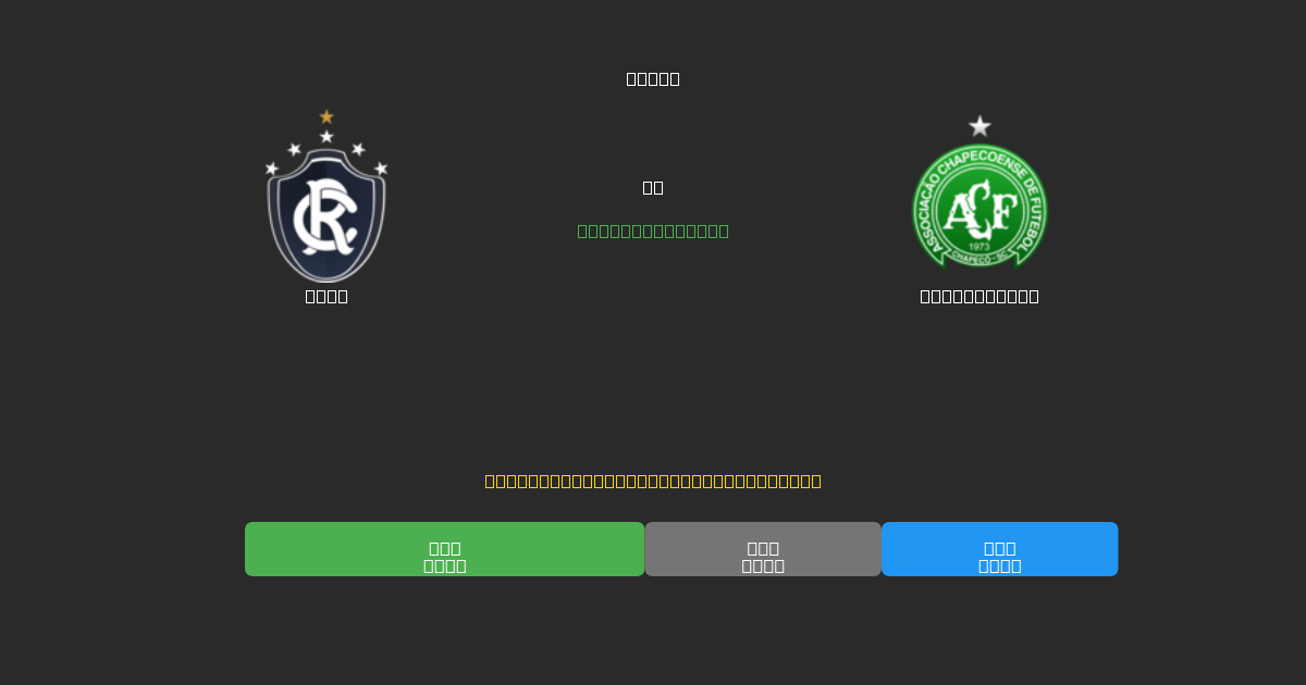 Remo vs Chapecoense - Prediksi Sepak Bola AI Gratis dengan Akurasi 80%+