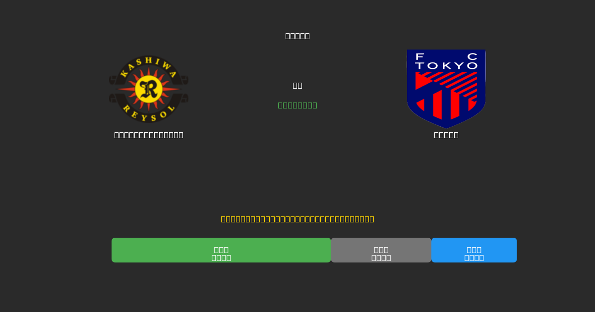 Kashiwa Reysol vs Tokyo - Prediksi AI Gratis, Tips Taruhan dan Odds