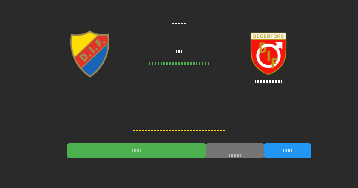 Djurgården vs Degerfors - Prediksi AI Gratis, Tips Taruhan dan Odds
