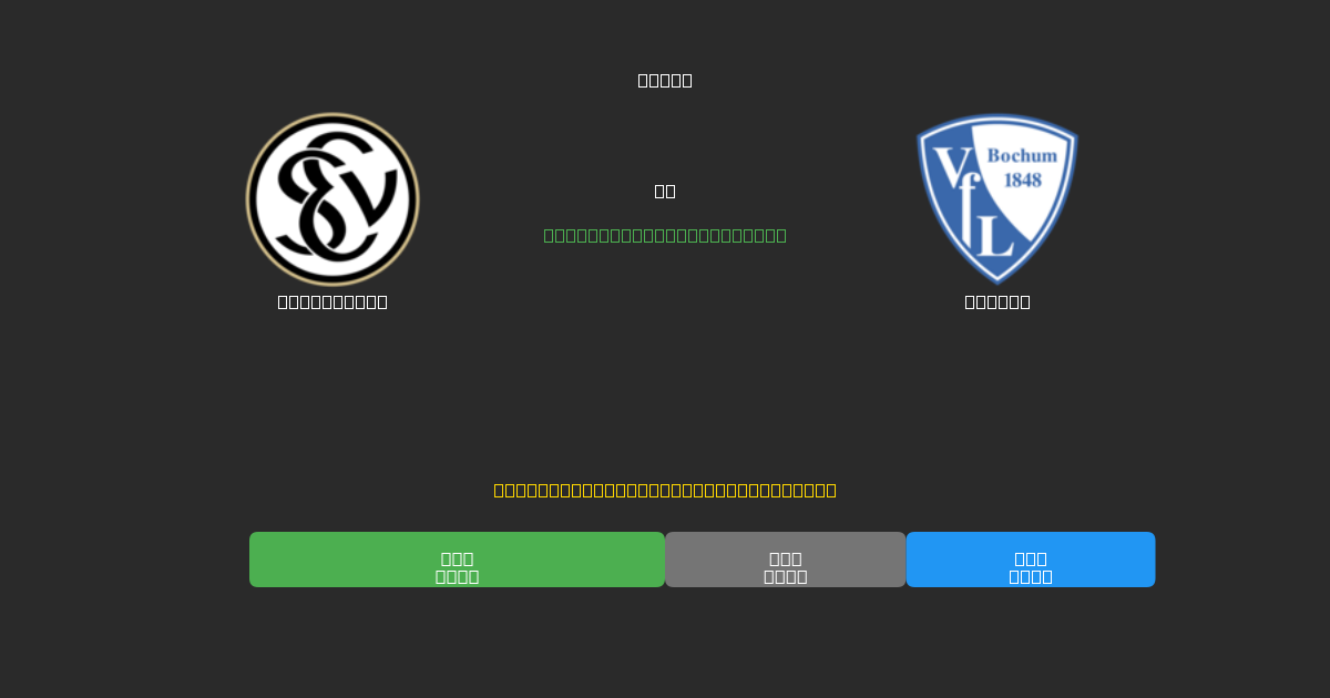 Elversberg vs Bochum - Previsioni di Calcio IA Gratuite con 80%+ di Precisione