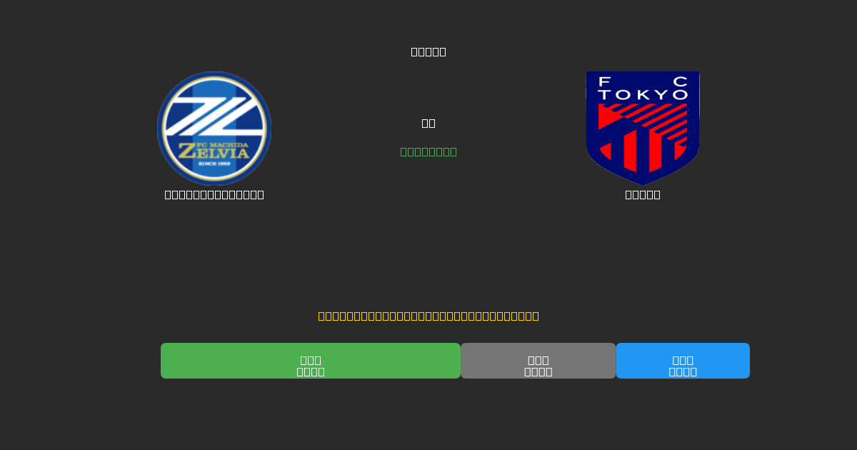 Machida Zelvia vs Tokyo - Previsioni di Calcio IA Gratuite con 80%+ di Precisione