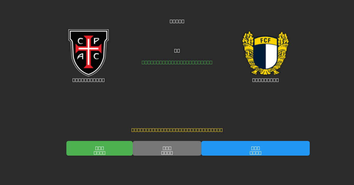 Casa Pia AC vs Famalicão - Previsioni IA Gratuite, Consigli per le Scommesse e Quote