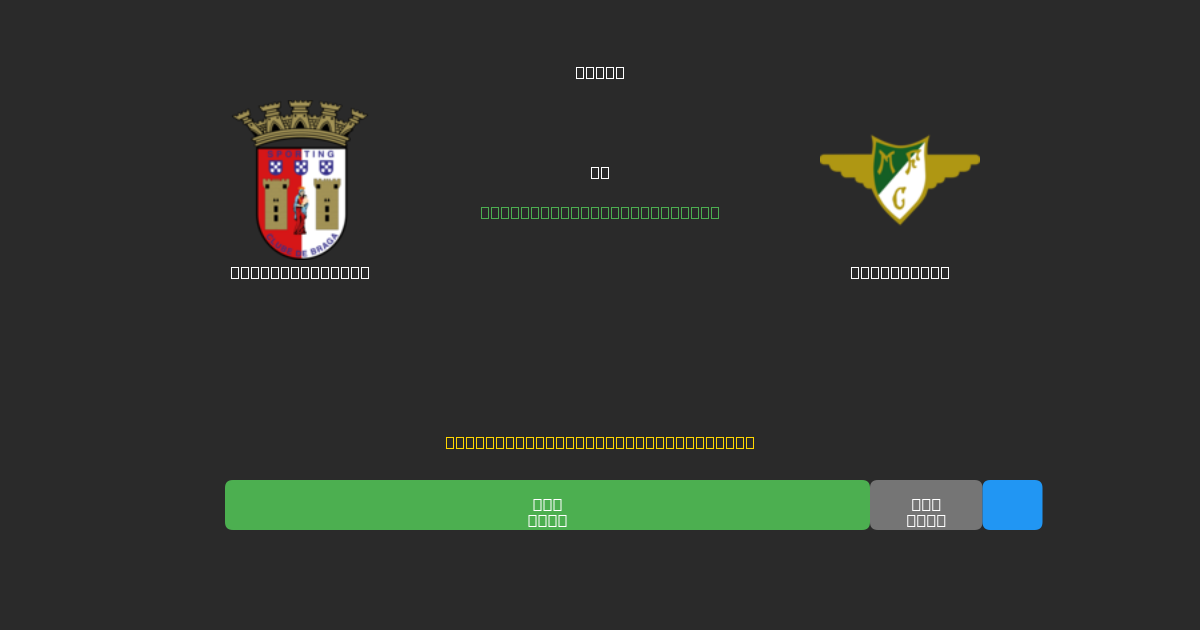 Sporting Braga vs Moreirense - Previsioni IA Gratuite, Consigli per le Scommesse e Quote