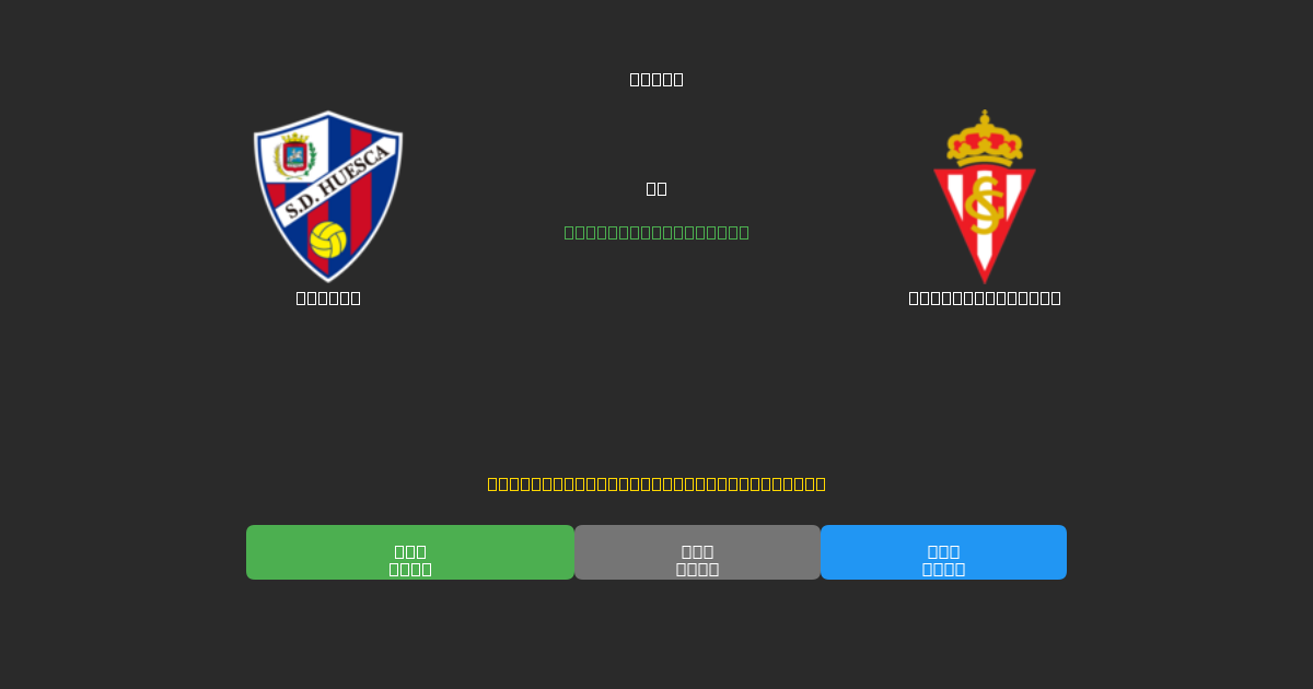 Huesca vs Sporting Gijón - Previsioni di Calcio IA Gratuite con 80%+ di Precisione