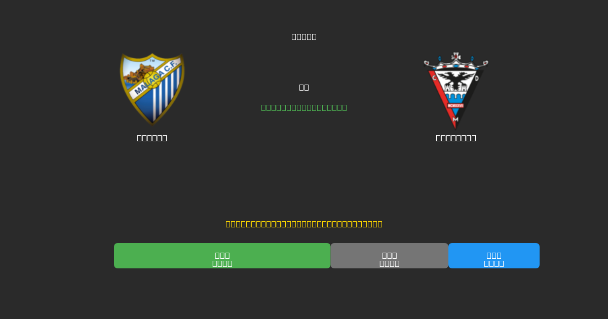 Málaga vs Mirandés - Previsioni di Calcio IA Gratuite con 80%+ di Precisione