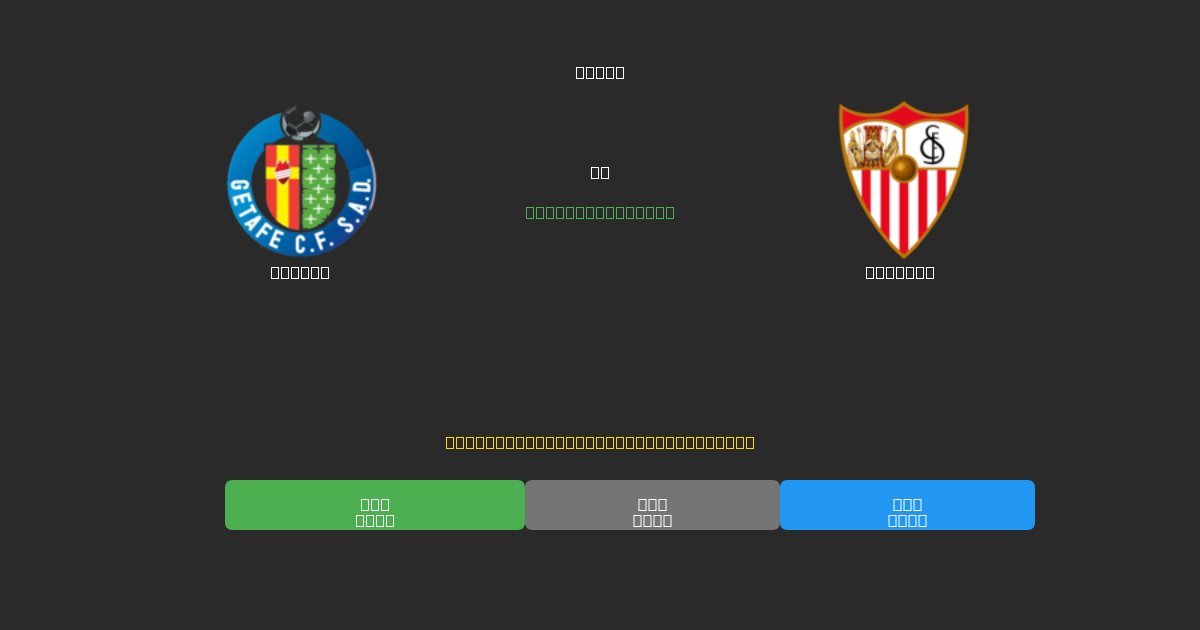 Getafe vs Sevilla - Previsioni di Calcio IA Gratuite con 80%+ di Precisione