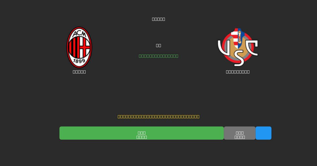 Milan vs Cremonese - 80%+ дәлдігі бар тегін AI футбол болжамдары