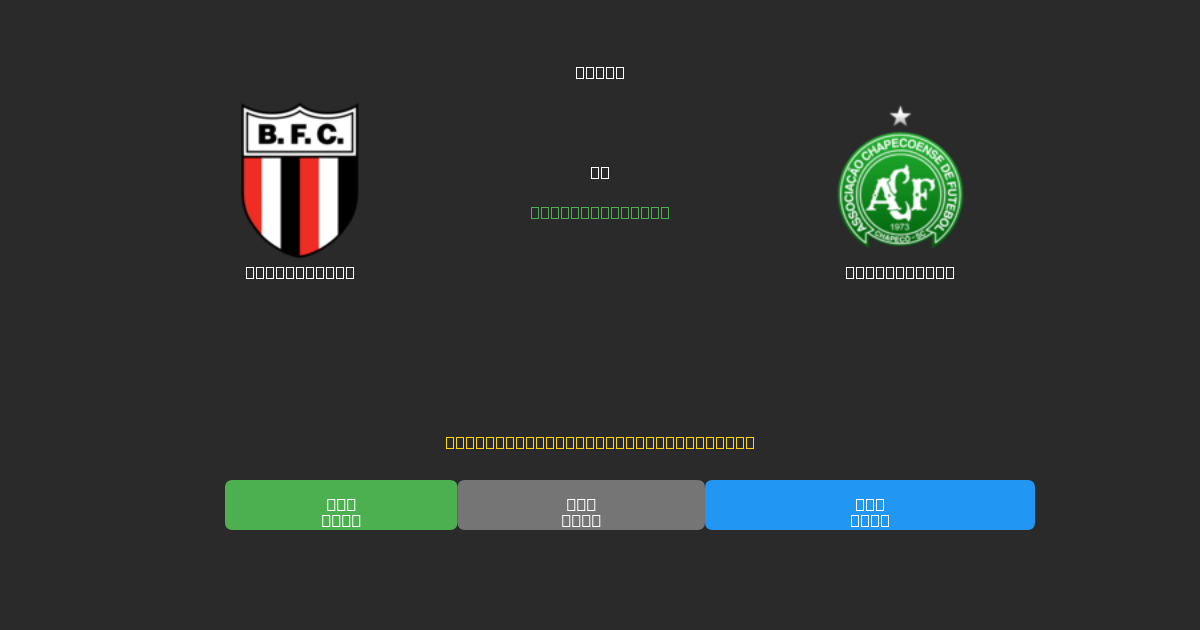 Botafogo SP vs Chapecoense - 무료 AI 예측, 베팅 팁 및 배당률