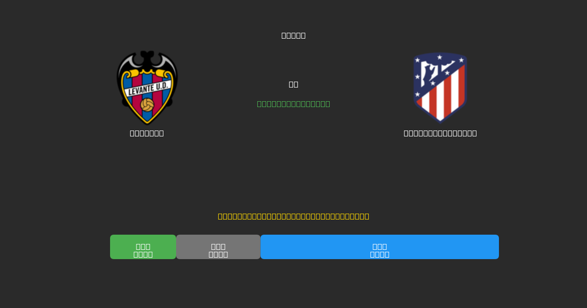Levante vs Atlético Madrid - 80%+ 정확도의 무료 AI 축구 예측