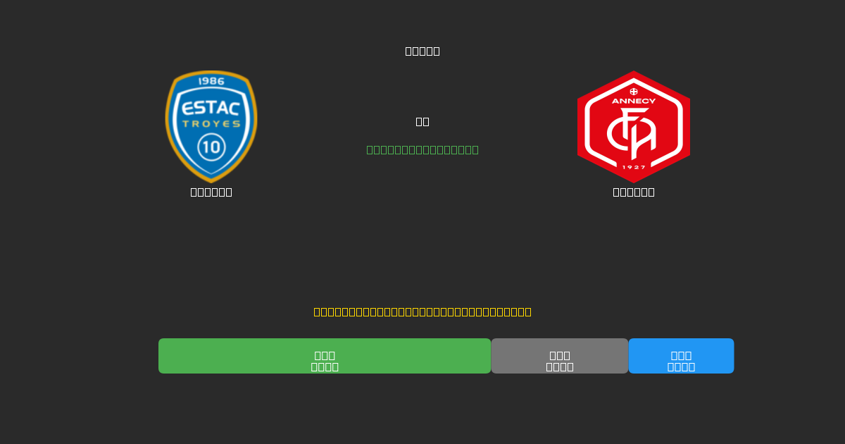 Troyes pret Annecy - Bezmaksas AI Futbola Prognozes ar 80%+ Precizitāti
