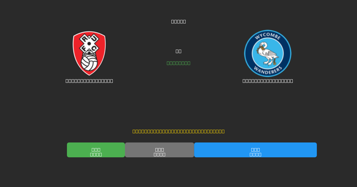 Rotherham United mot Wycombe Wanderers - Gratis AI Fotballspådommer med 80%+ Nøyaktighet