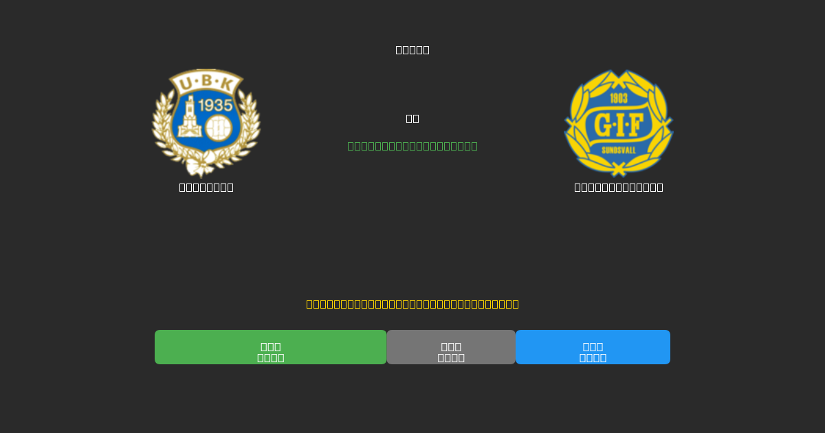 Utsikten mot GIF Sundsvall - Gratis AI-spådommer, betting-tips og odds