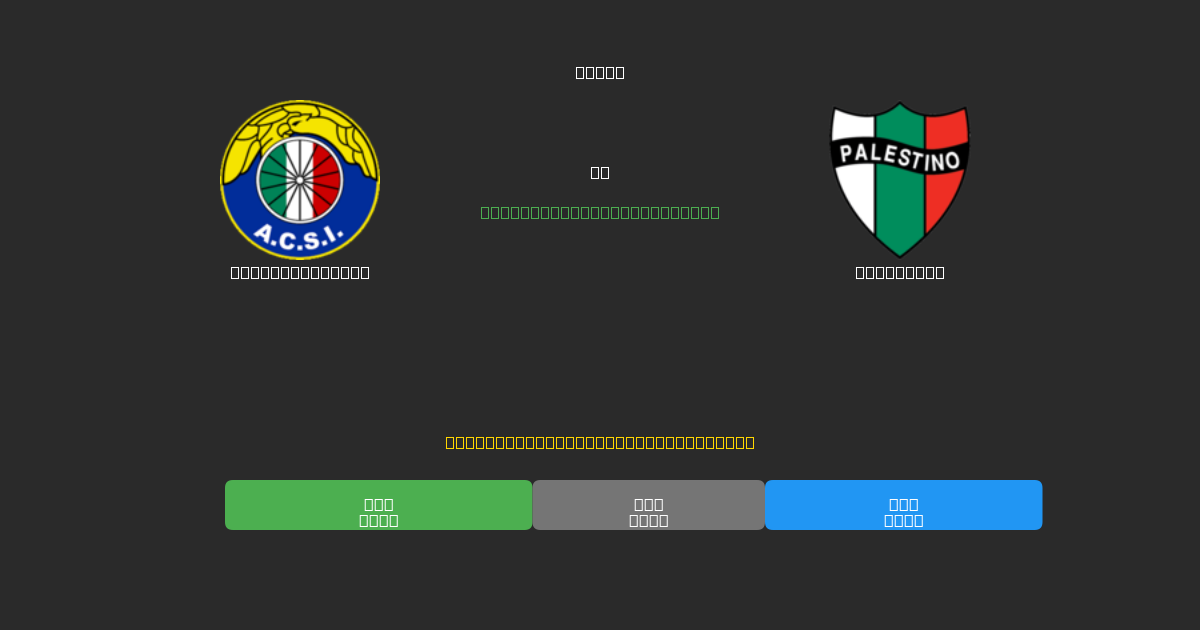 Audax Italiano vs Palestino - Darmowe prognozy AI, wskazówki bukmacherskie i kursy