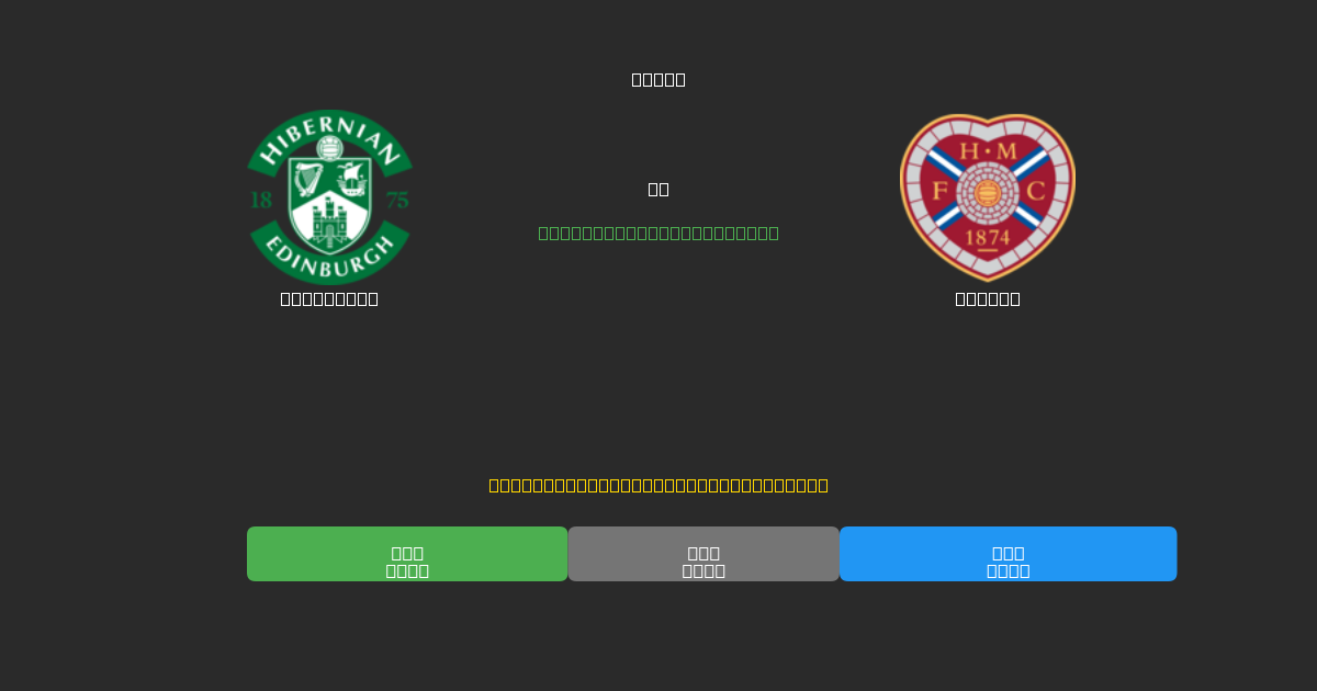 Hibernian vs Hearts - Darmowe Prognozy Piłkarskie AI z 80%+ Dokładnością