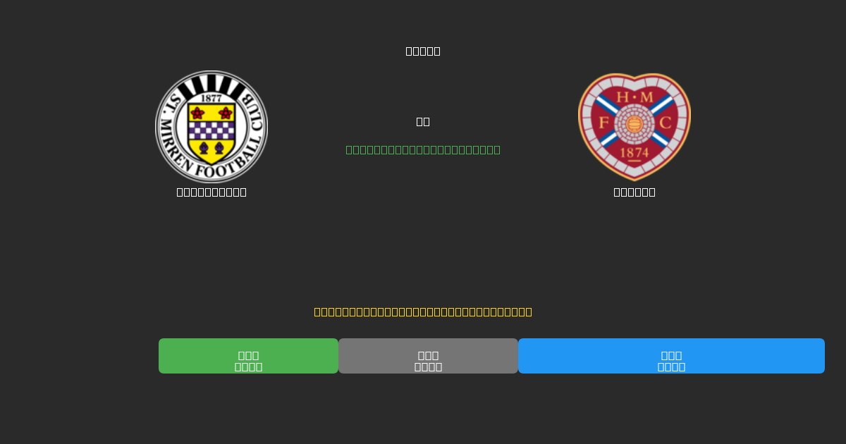 St. Mirren vs Hearts - Darmowe Prognozy Piłkarskie AI z 80%+ Dokładnością