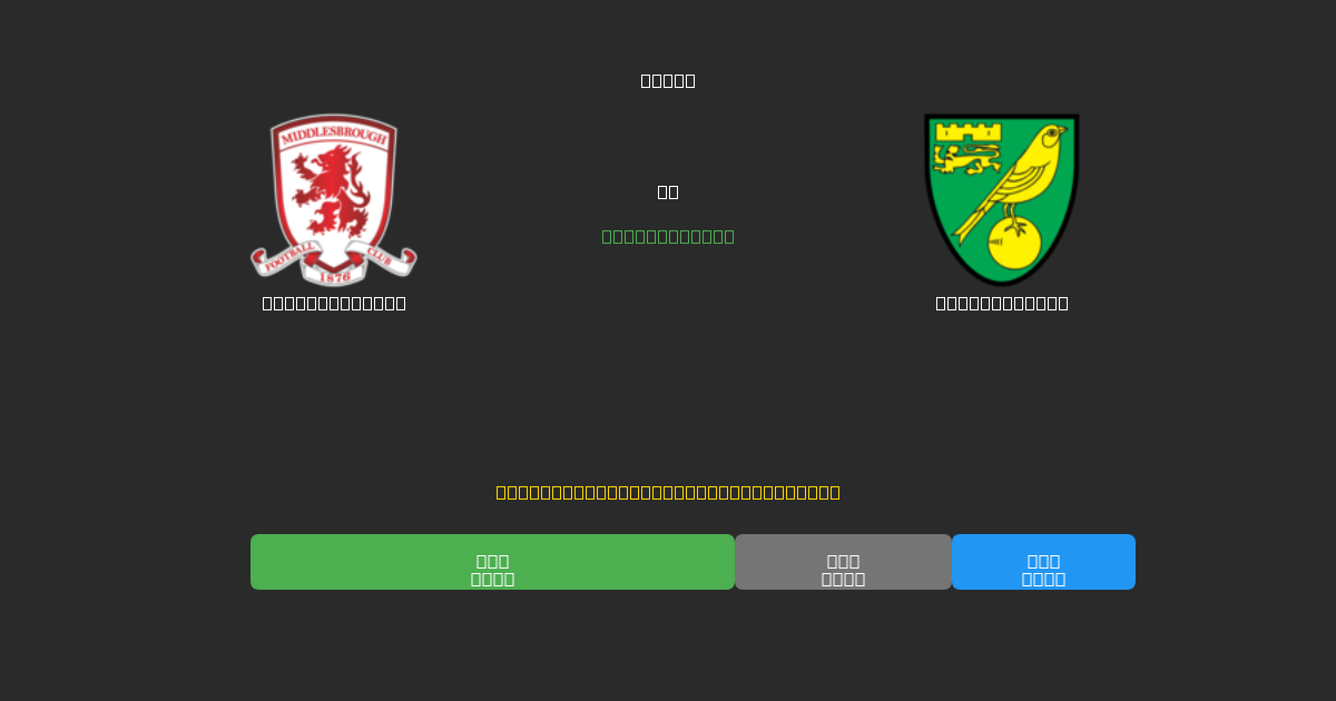 Middlesbrough против Norwich City - Бесплатные ИИ Футбольные Прогнозы с 80%+ Точностью