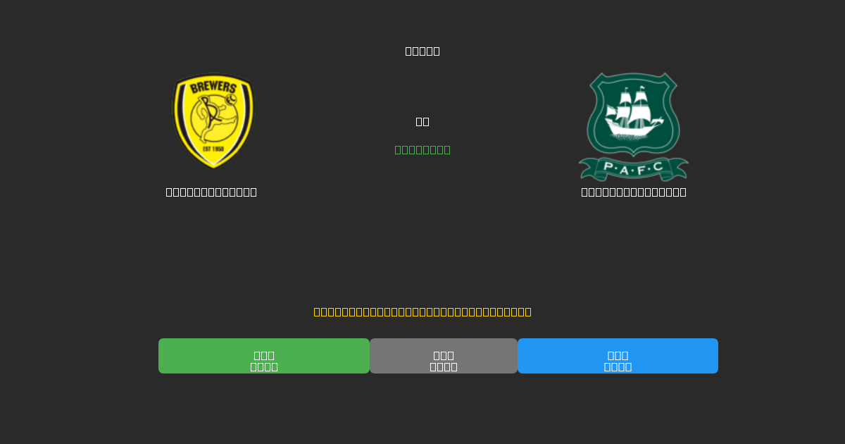 Burton Albion против Plymouth Argyle - Бесплатные ИИ Футбольные Прогнозы с 80%+ Точностью