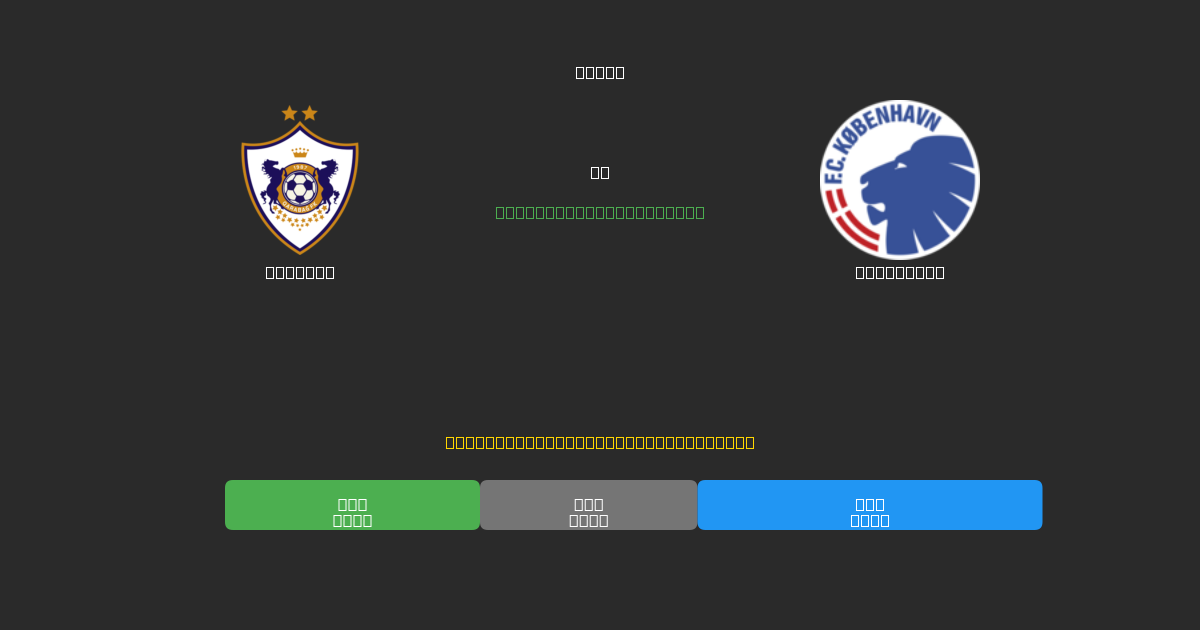 Qarabag против København - Бесплатные ИИ Футбольные Прогнозы с 80%+ Точностью